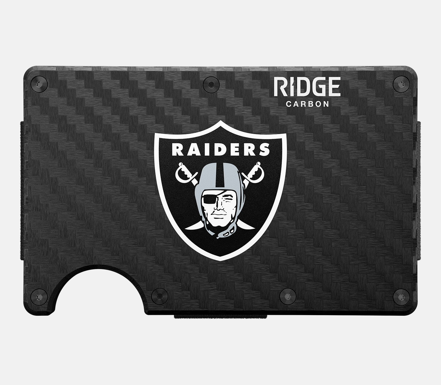Ridge Wallet - Las Vegas Raiders - Carbon Fiber 3k
