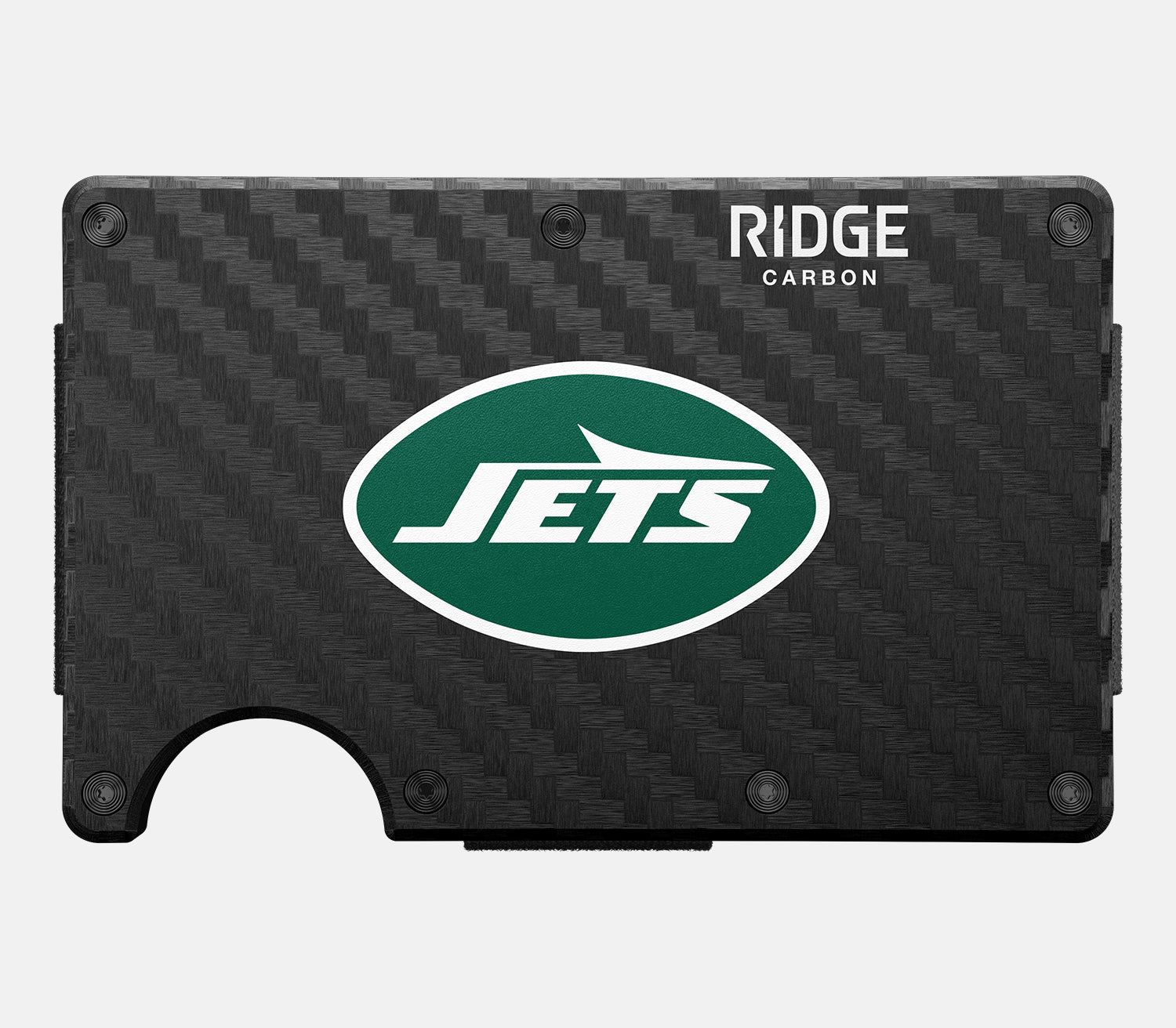 Ridge Wallet - New York Jets - Carbon Fiber 3k