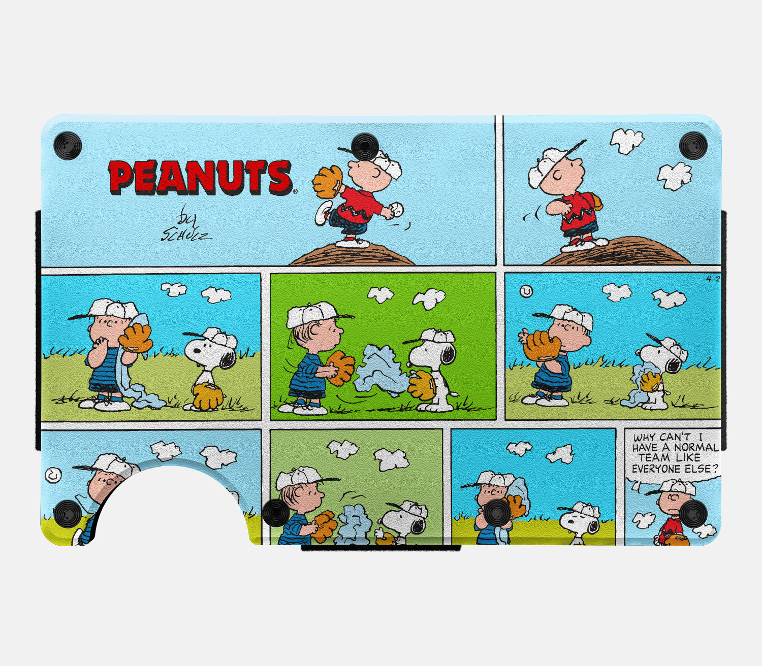 Ridge Wallet - Peanuts - The Sunday Strip