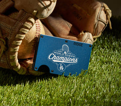 Ridge Wallet - World Series Champions - Dodgers - Alpine Navy