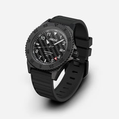 Ridge Land & Sea GMT Watch 42mm - Carbon Fiber 3k