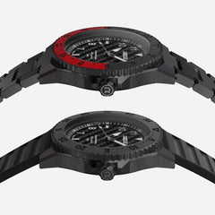 Ridge Land & Sea GMT Watch 42mm - Carbon Fiber 3k