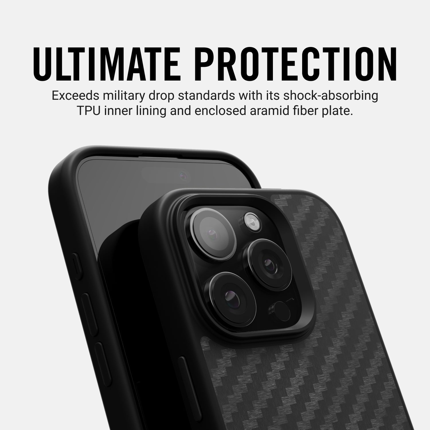 Everyday Phone Case - iPhone 16 - Carbon