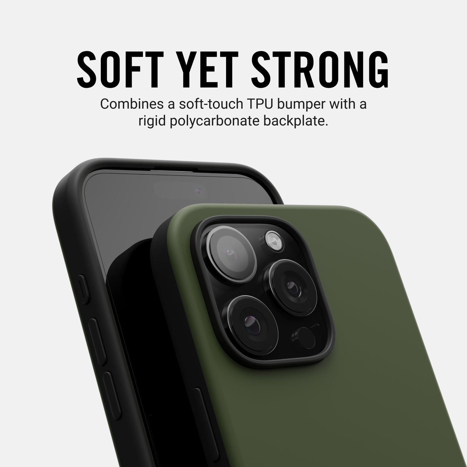 Everyday Charging Kit - iPhone 16 - Matte Olive