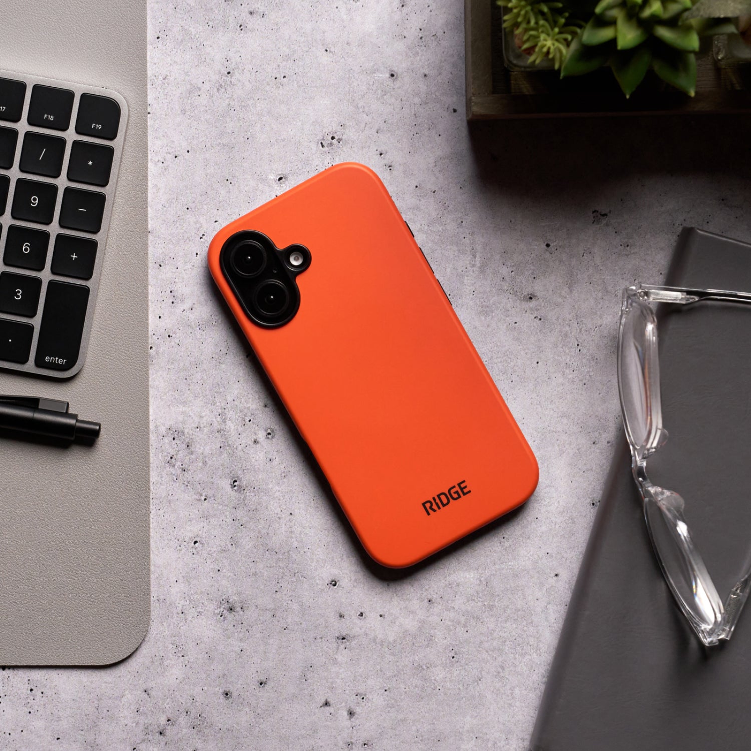 Everyday Phone Case - iPhone 16 Plus - Basecamp Orange